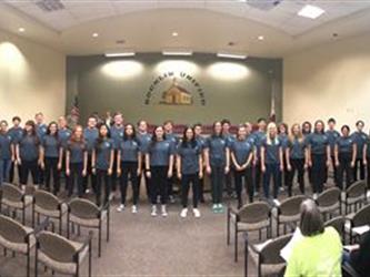 Chamber Choir at District Office